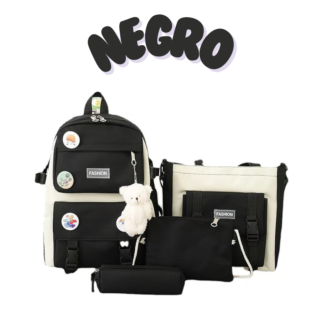 Nueva Maleta Kawaii 5 en 1 - Versátil y hermosa al mejor estilo coreano 🇰🇷40% OFF – Solo por Hoy