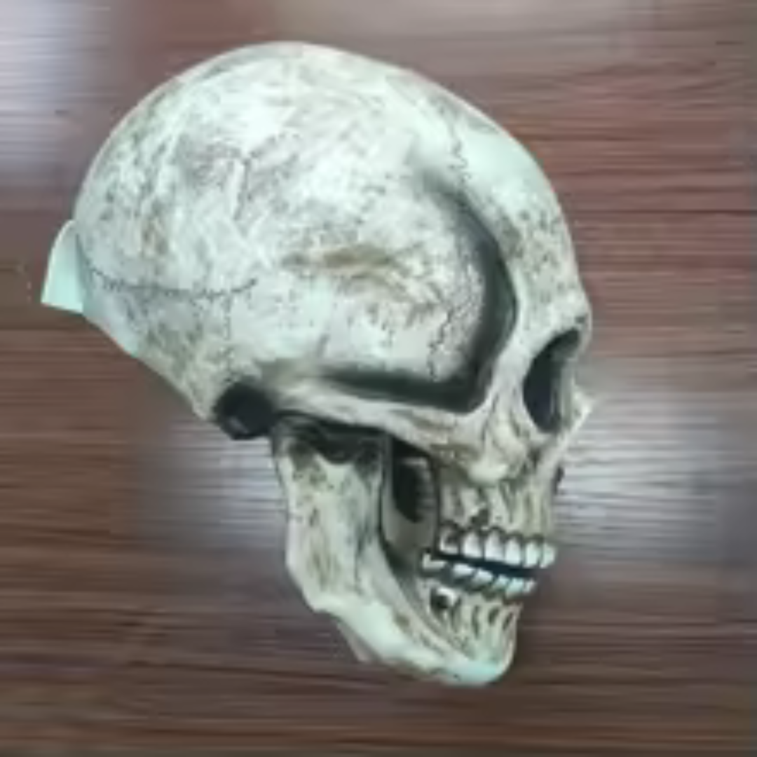 💀Máscara de Calavera Movible - Hiperrealista con luz LED / 🏷️45% OFF Producto Importado 🇺🇸