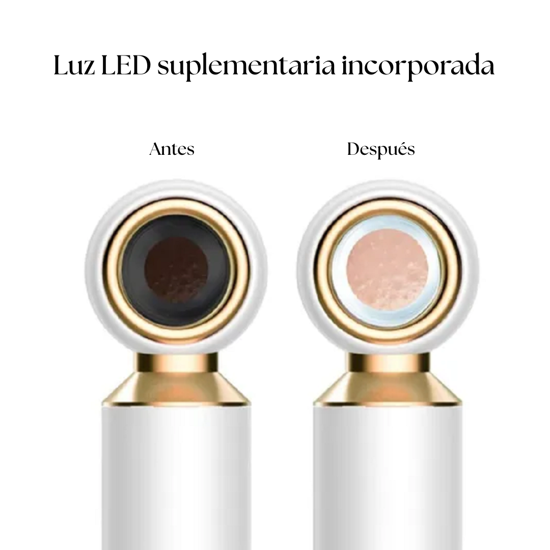 Limpiador de poros LED con lupa - limpia la piel y elimina impurezas – 40% OFF – Oferta de remate.