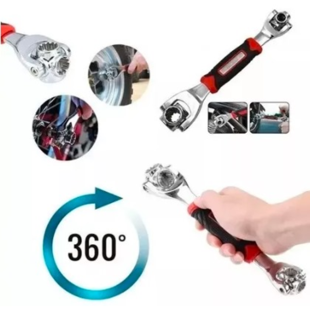 Todo en Uno: Llave 48 en 1 Premium – ¡Versatilidad y Ahorro HOY con 50% DCTO! 🔥