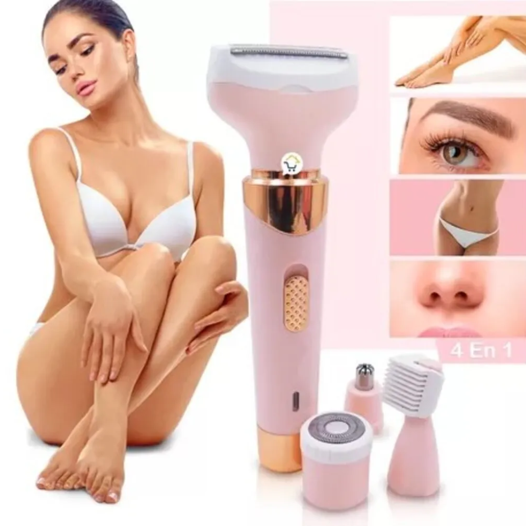 ¡Depiladora Corporal 4 En 1 para Mujer! depilación rápida y sin dolor – 💫 SÓLO HOY 50% DCTO 🏷️