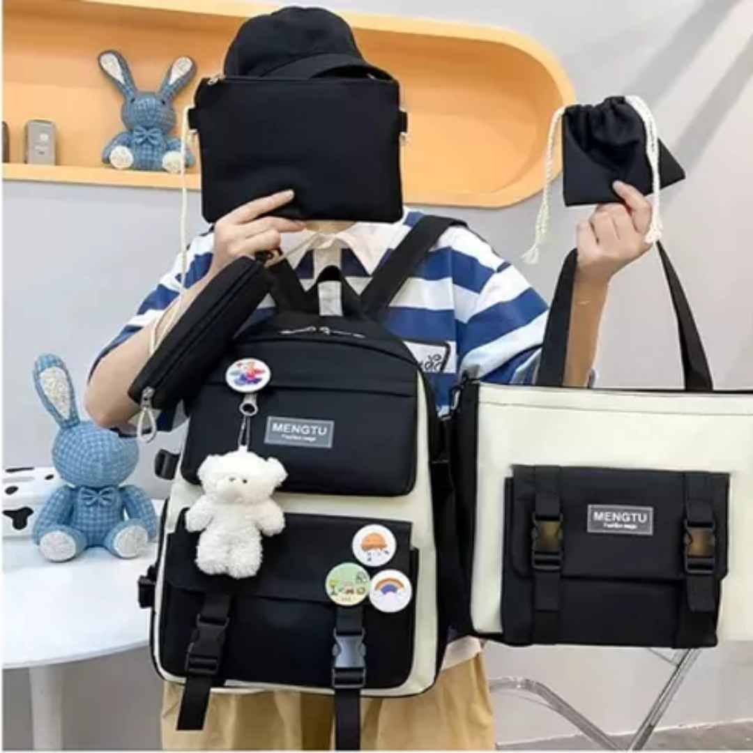 Nueva Maleta Kawaii 5 en 1 - Versátil y hermosa al mejor estilo coreano 🇰🇷40% OFF – Solo por Hoy