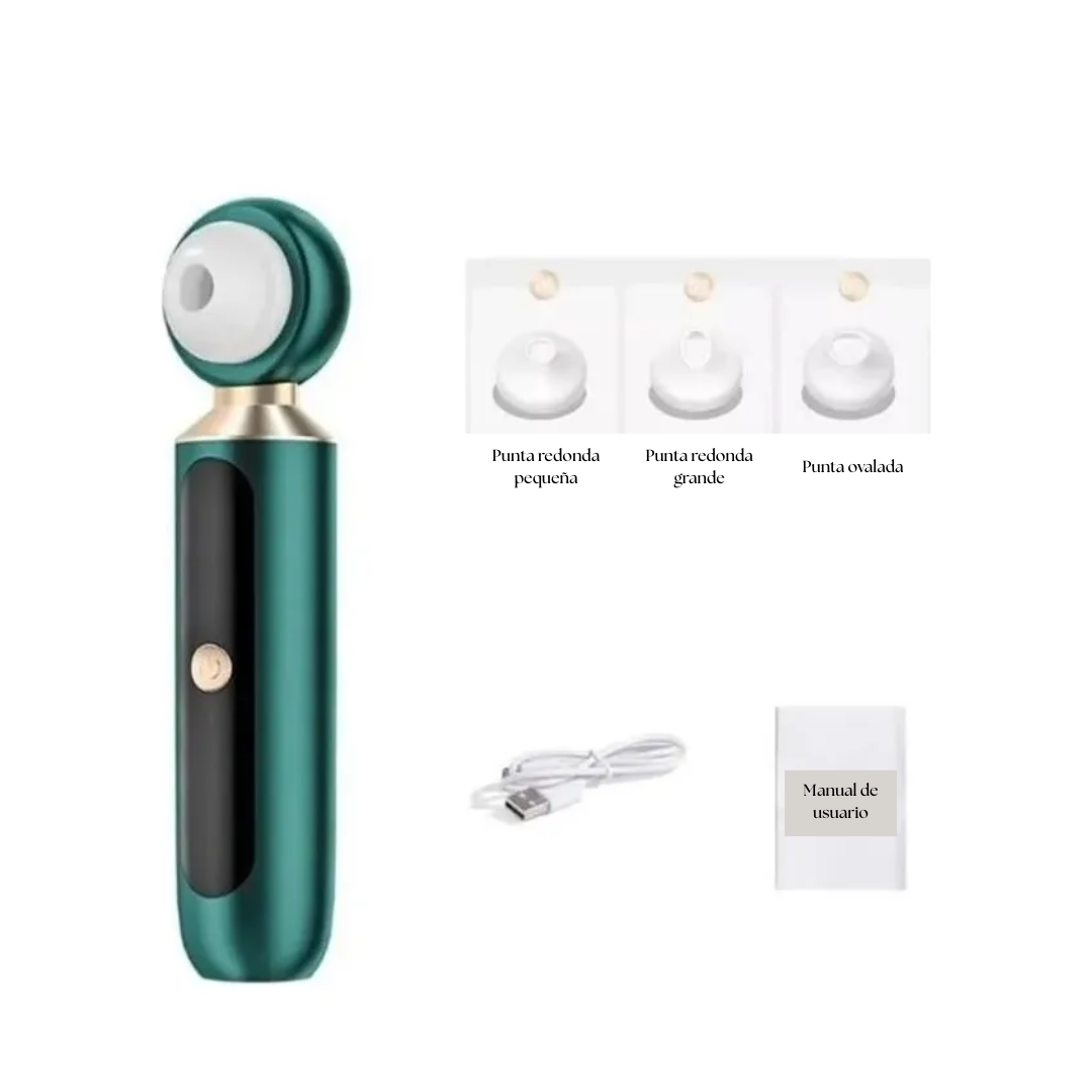 Limpiador de poros LED con lupa - limpia la piel y elimina impurezas – 40% OFF – Oferta de remate.