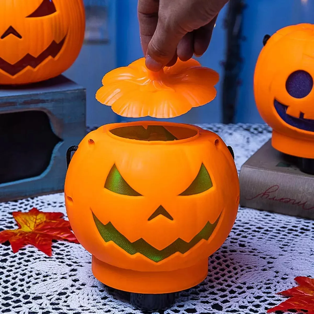 🎃 Calabaza Musical Halloween – Luces, Risas y Movimiento / Producto Importado 🇺🇸 - OFERTA DE LANZAMIENTO 35% OFF🏷️