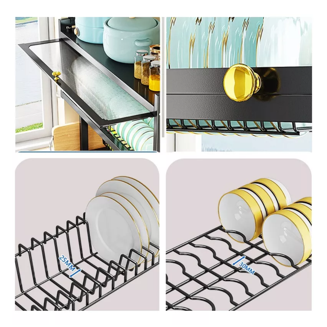 Escurridor Cocina Multifuncional - Resistente y Ahorra Espacio - 🏷️ 45% DCTO, Tendencia en Amazon 🇺🇸