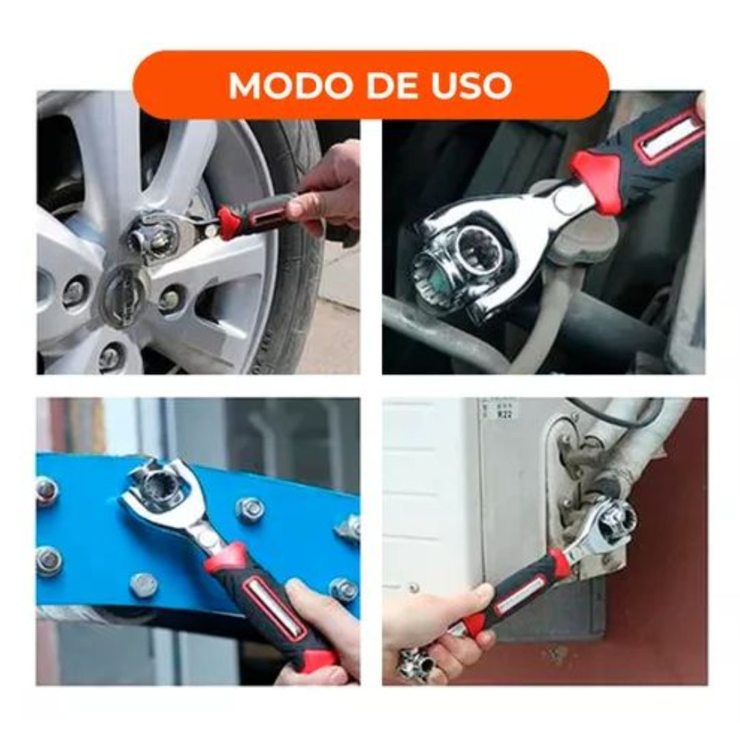 Todo en Uno: Llave 48 en 1 Premium – ¡Versatilidad y Ahorro HOY con 50% DCTO! 🔥